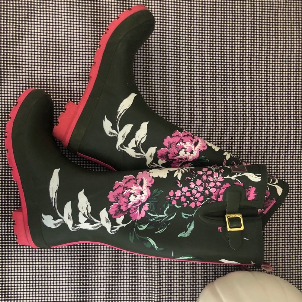 Joules Hunter Green Rainboots